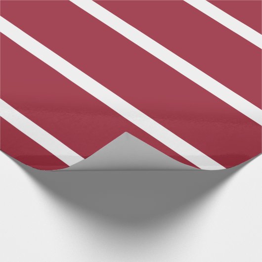 Lettische Flagge Geschenkpapier (Ecke)