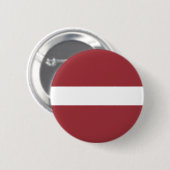 Lettische Flagge (Lettland) Button (Vorne & Hinten)