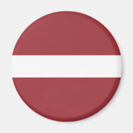 Lettische Flagge (Lettland) Magnet