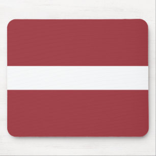 Lettische Flagge (Lettland) Mousepad
