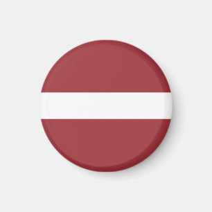 Lettische Flagge Magnet