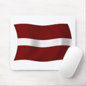 Lettische Flagge Mousepad (Mit Mouse)