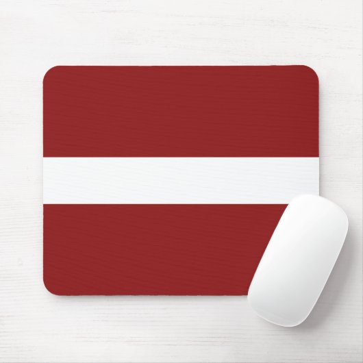 Lettische Flagge Mousepad (Mit Mouse)