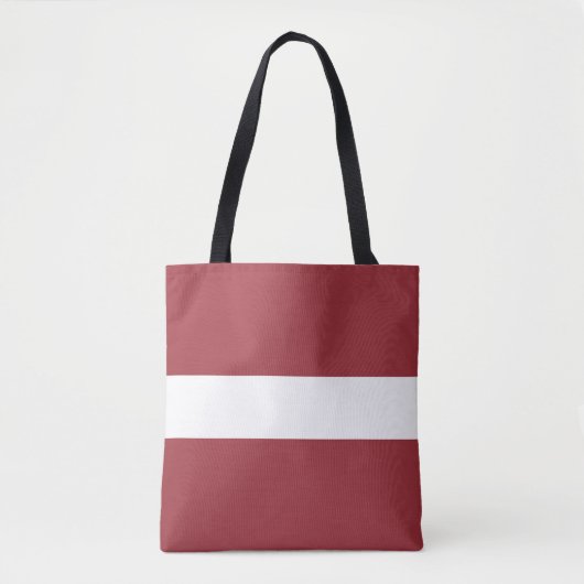 Lettische Flagge Totbeutel Tasche (Vorderseite)