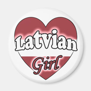 Lettische Girl Magnet
