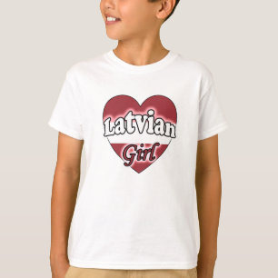 Lettische Girl T-Shirt