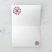 Lettische Grußkarte Karte (Innenseite)