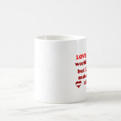 Lettische Liebe Kaffeetasse (Mittel)