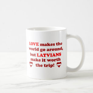 Lettische Liebe Kaffeetasse