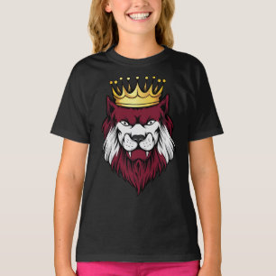 Lettische Lion King Flag T-Shirt