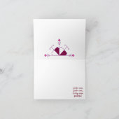 Lettische Loyalitätskredokarte (weibliche Version) Karte (Innenseite)