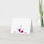 Lettische Loyalitätskredokarte (weibliche Version) Karte (Rückseite)