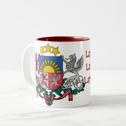 Lettische Tasse (Vorderseite Links)