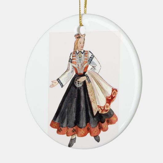 Lettische traditionelle Kostümverzierungen Keramikornament (Links)