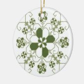 Lettische Verzierung Keramikornament (Links)