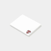 Lettische Wappenscheine Post-it Klebezettel (angewinkelt)