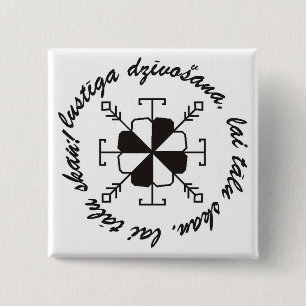 Lettischer Knopf Button