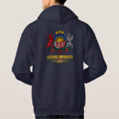 Lettischer Pride Hoodie (Rückseite)