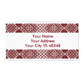 Lettisches Design des traditionellen Lielvarde-Gur (Vorne)