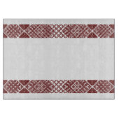 Lettisches Design des traditionellen Lielvarde-Gur Schneidebrett (Vorderseite)