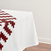 Lettisches Design des traditionellen Lielvarde-Gur Tischdecke (Beispiel)