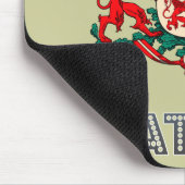 Lettisches Emblem Mousepad (Ecke)