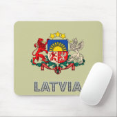 Lettisches Emblem Mousepad (Mit Mouse)