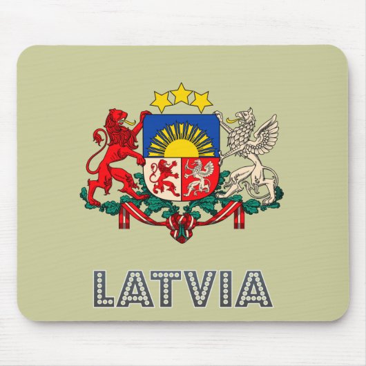 Lettisches Emblem Mousepad (Vorne)