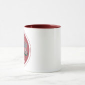 Lettisches Erbe-Emblem Tasse (Zentrum)