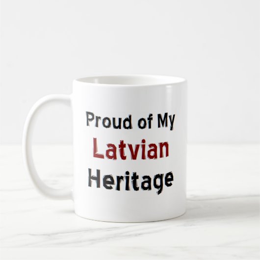 lettisches Erbe Kaffeetasse (Links)