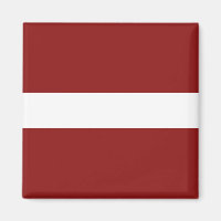 Lettisches Flaggenmagnet