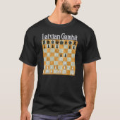 Lettisches Gambit T-Shirt (Vorderseite)
