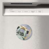 Lettisches Gewand mit Denkmal für die Lebensqualit Magnet (In Situ (Geschirrspüler))