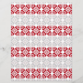 Lettisches Morning SUN geometrisches Muster II