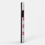 Lettisches Morning SUN geometrisches Muster II Case-Mate iPhone Hülle (Hinten/Rechts)