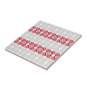 Lettisches Morning SUN geometrisches Muster II Fliese (Seite)