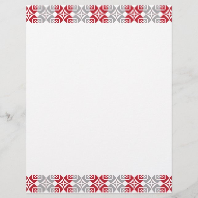 Lettisches Morning SUN geometrisches Muster III (Vorderseite)