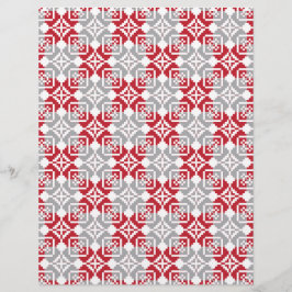 Lettisches Morning SUN geometrisches Muster III