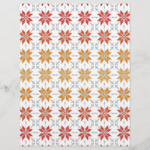 Lettisches Morning SUN geometrisches Muster IV