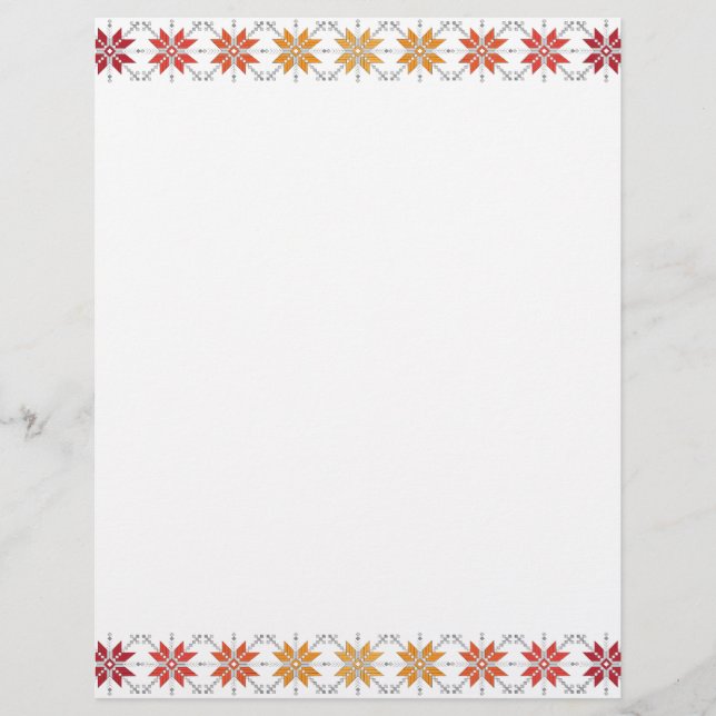 Lettisches Morning SUN geometrisches Muster IV (Vorderseite)