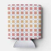 Lettisches Morning SUN geometrisches Muster IV Dosenkühler (Rückseite)