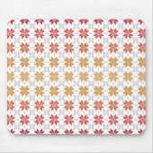 Lettisches Morning SUN geometrisches Muster IV Mousepad (Vorne)