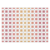 Lettisches Morning SUN geometrisches Muster IV Tischdecke (Vorderseite (Horizontal))