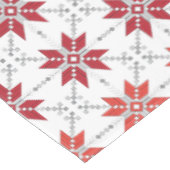 Lettisches Morning SUN geometrisches Muster IV Tischdecke (Schrägansicht)