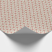 Lettisches Morning SUN geometrisches Muster IX Geschenkpapier (Ecke)