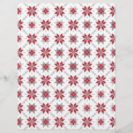 Lettisches Morning SUN geometrisches Muster V