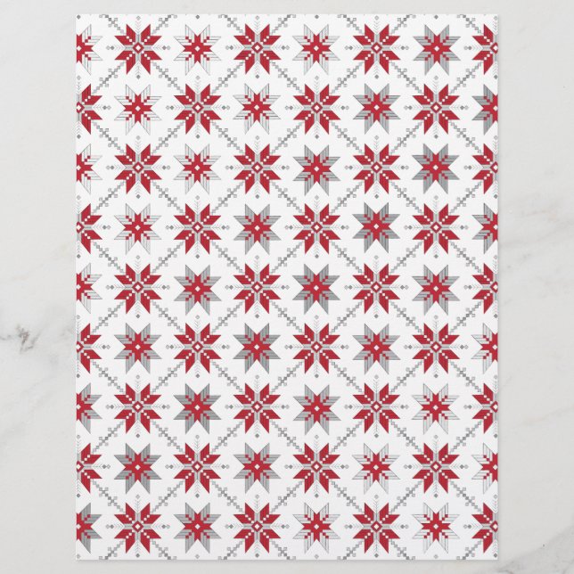 Lettisches Morning SUN geometrisches Muster V (Vorderseite)