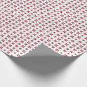 Lettisches Morning SUN geometrisches Muster V Geschenkpapier (Ecke)