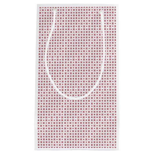 Lettisches Morning SUN geometrisches Muster V Kleine Geschenktüte (Vorderseite)