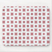 Lettisches Morning SUN geometrisches Muster V Mousepad (Vorne)